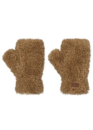 Barts - Fingerlose Handschuhe aus Teddy-Imitat Braun - Gr. - OS