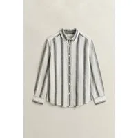 Gant Langarmhemd REG COTTON LINEN STRIPE SHIRT