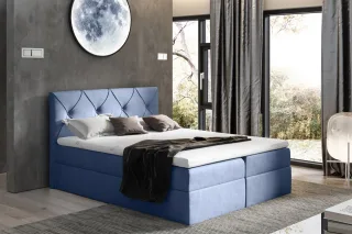 Boxspringbett Schlafzimmerbett LEWIS 180x200cm in div. Farbvarianten