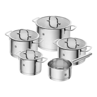 ZWILLING TrueFlow Kochtopfset 5-tlg, Edelstahl