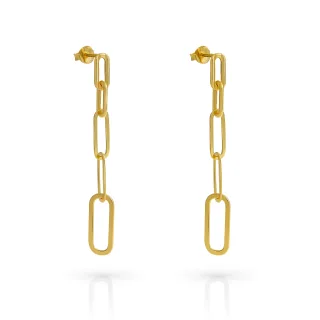 Orphelia 'Eve' Tropfenohrringe aus 925er Sterlingsilber für Damen - Gold ZO-7550/G