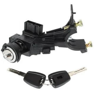 Zündschloss Komplett Zündung Schloss Schließzylinder + 2x Schlüssel für Fiat 500L / Grande Punto / Punto Evo / Punto / Alfa Romeo Mito