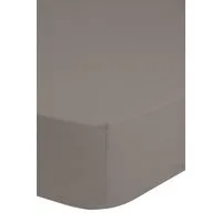hip Spannbettlaken Mako Satin Spannbettlaken 160 X 200 cm natur, Baumwolle, Gummizug: Rundum, (1 Stück), Bettlaken mit Gummizug in 90x200 140x200 180x200 und weitere Größen