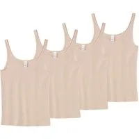 Speidel Unterhemd softfeeling (Sparpack) ohne störende Seitennähte im 4er Pack