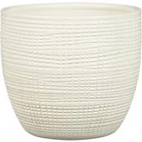 Scheurich Blumentopf Scheurich Übertopf Serie 866 Ø 22 x 19,3 cm creme