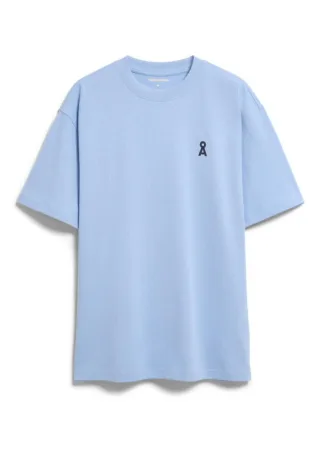 Armedangels - T-Shirt - Maarkos blau - Gr. - M