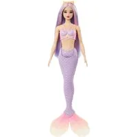 Barbie Meerjungfrauenpuppe Meerjungfrau, mit lilafarbenem Haar