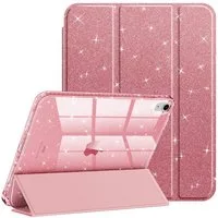Fintie Tablet-Hülle für iPad 11 Generation 11 Zoll 2025(A16), iPad 10 Generation 2022, mit Stifthalter, Glitzernde Stoßfeste Case mit Glänzende Rückseite