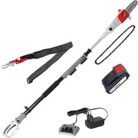 ikra GmbH Akku-Hochentaster ICPS 2020, bis 4 m Arbeitshöhe, (inkl. Akku & Ladegerät), 20 cm Sägelänge, bis 4m Arbeitshöhe, inkl. Ersatzkette