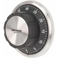 WESTMARK Eieruhr mechanisch, magnetisch, 1-60 Minuten, Edelstahl/Kunststoff, Redondo