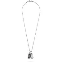PHILIPP PLEIN Charm-Kette PLEIN DOUBLE TAG (Single item, 1-tlg., Not a set – not applicable to this product)