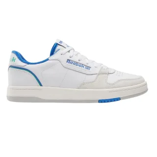 Reebok - "Phase" Spielplatz Turnschuhe für Damen, Leder (Weiß/Blau)