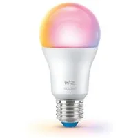 WiZ LED-Leuchtmittel White & Color 60W E27 Standardform dimmbar, E27