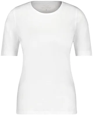 GERRY WEBER Edition - T-Shirt beige/weiß - Gr. - 44