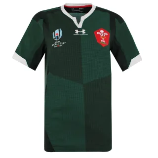 Under Armour Rugby World Cup ausgestattet Kurzschlärmgrüne Herren T-Shirt 1341597 305