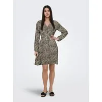 ONLY Druckkleid ONLEVIDA L/S SHORT DRESS WVN NOOS