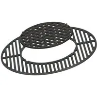 BBQ-Toro Grillrost Gusseisen Grillrost System Ø 54,5 cm, preseasoned, Sear Grate, Kann direkt genutzt werden