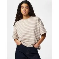 pieces Sweatshirt PCCHILLI SUMMER 2/4 SWEAT STRIPE NOOS BC