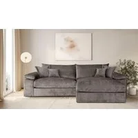 OTTO home Ecksofa Soft&Cosy XXL L-Form, B: 303 cm - OTTO. Verlässliche Qualität., Mega-Sofa, Cord oder Chenille-Struktur, mit Federkern & 4 Zierkissen