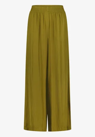 zero - Palazzo-Hose mit elastischem Bund 32 Inch Fir Green - Gr. - 40