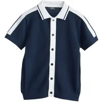 Next Polokragenpullover Gestricktes Polo-Shirt (1-tlg)