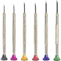 TOOLCRAFT Schraubendreher TOOLCRAFT 12-delig Uhrmacher-Schraubendreher-Satz 12teilig Klingenbre
