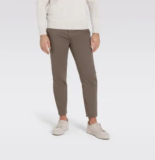 MAC - MAC JEANS - Griffin, Cotton Nylon Stretch braun - Gr. - 28