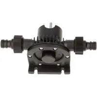 MASTERPROOF PROFESIONAL Wasserpumpe Bohrmaschinen-Pumpe 1/2 " mit Steckkupplungen, Vorsatzpumpe