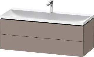 Duravit L-Cube c-shaped Set wandhängend Basalt Matt 1200x480x480 mm - LC6953O43430000 LC6953O43430000