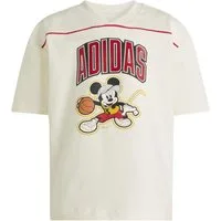 adidas Performance T-Shirt Disney Micky Maus Tee (Baumwolle) beige Kinder