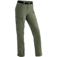 Maier Sports Outdoorhose Nata Damen Zip-Off Wanderhose, atmungsaktive Trekkinghose, Regular Fit