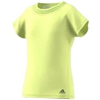 adidas Performance Tennisshirt Dotty #18 gelb Mädchen