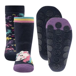 Ewers Strümpfe GmbH - Stoppersocken mehrfarbig - Gr. - 18.5