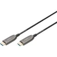 HDMI AOC Hybrid Glasfaserkabel, UHD 8K schwarz, 10 Meter