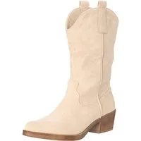 Salinyang Cowboy Boots Damen mit Stickerei & Blockabsatz Western Stiefel Cowboystiefel