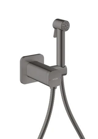 Hansgrohe Bidette Handbr. Axor Bidette Showers Mischwasser softsq. m.Schlauch1250mm polished black  29243330