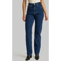 Calvin Klein Jeans Mom-Jeans HIGH RISE STRAIGHT leichte Stoned wash Optik, mit Coinpocket