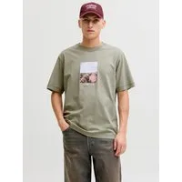 Jack & Jones T-Shirt JORNORREBRO PHOTO TEE SS CREW NECK Baumwolle, relaxed fit