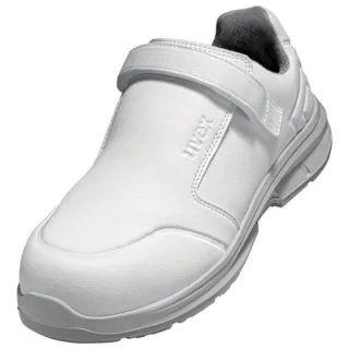 uvex 1 sport white Sicherheitsschuh S2 Halbschuh Slipper mit Klettriemen weiß 48 - 6580748