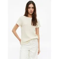 s.Oliver Kurzarmshirt T-Shirt T-Shirt in Strickoptik