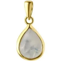 Vivance Kettenanhänger 375/- Gelbgold Mondstein