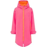Zwillingsherz Kurzmantel "Oversize Windjacke ZH" Kapuze, Reißverschluss, seitliche Taschen, leicht wattiert