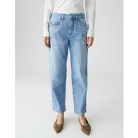 OPUS PANTS Relax-fit-Jeans MELLY RELAX mit Powerstretch Mid Rise verdeckter Zip-Fly, weicher Griff, authentische Waschung