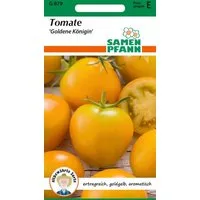 SAMEN PFANN Gemüsesamen Tomate, Goldene Königin - Saatgut Tomaten Samen, Solanum lycopersicum, var. Goldene Königin