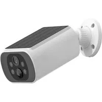 Topcony Überwachungskamera IP-Überwachungskamera Solar Überwachungskamera Außen 4MP (Außenbereich, 4MP 2K WLAN, mit Spotlight, 1-tlg., Außenbereich, Solarenergieüberwachung, mit 2-Wege-Audio, Nachtsicht, Bewegungserkennung & Geräuscherkennung)