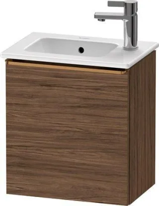 Duravit D-Neo Waschtischunterbau wandhängend Nussbaum dunkel Matt 410x274x440 mm - DE4259R04210000 DE4259R04210000
