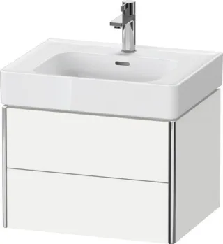 Duravit XSquare Waschtischunterbau wandhängend Weiß Matt 584x470x397 mm - XS4378018180000 XS4378018180000