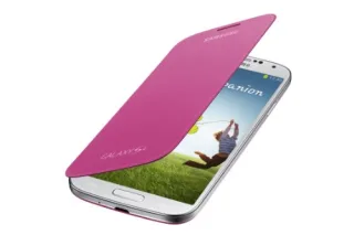 Samsung Flip Cover [für Galaxy S4] pink
