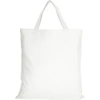 TEXXILLA Einkaufsbeutel Baumwolltasche CLASSIC kurze Henkel, 10 Stück