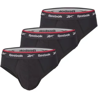 Reebok - "Wiggins" Slips für Herren, Sport (3er-Pack) (Schwarz)